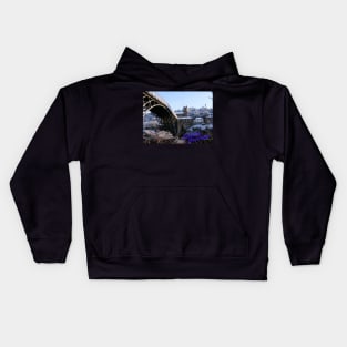 Ironbridge over The River Severn Kids Hoodie